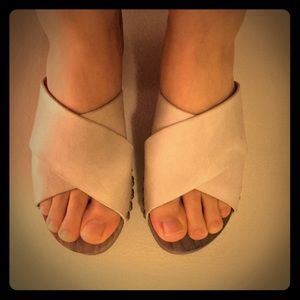 Free People leather sandals